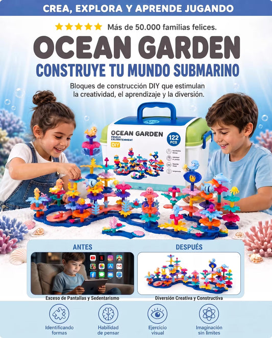 Set de Construcción Submarino Montessori