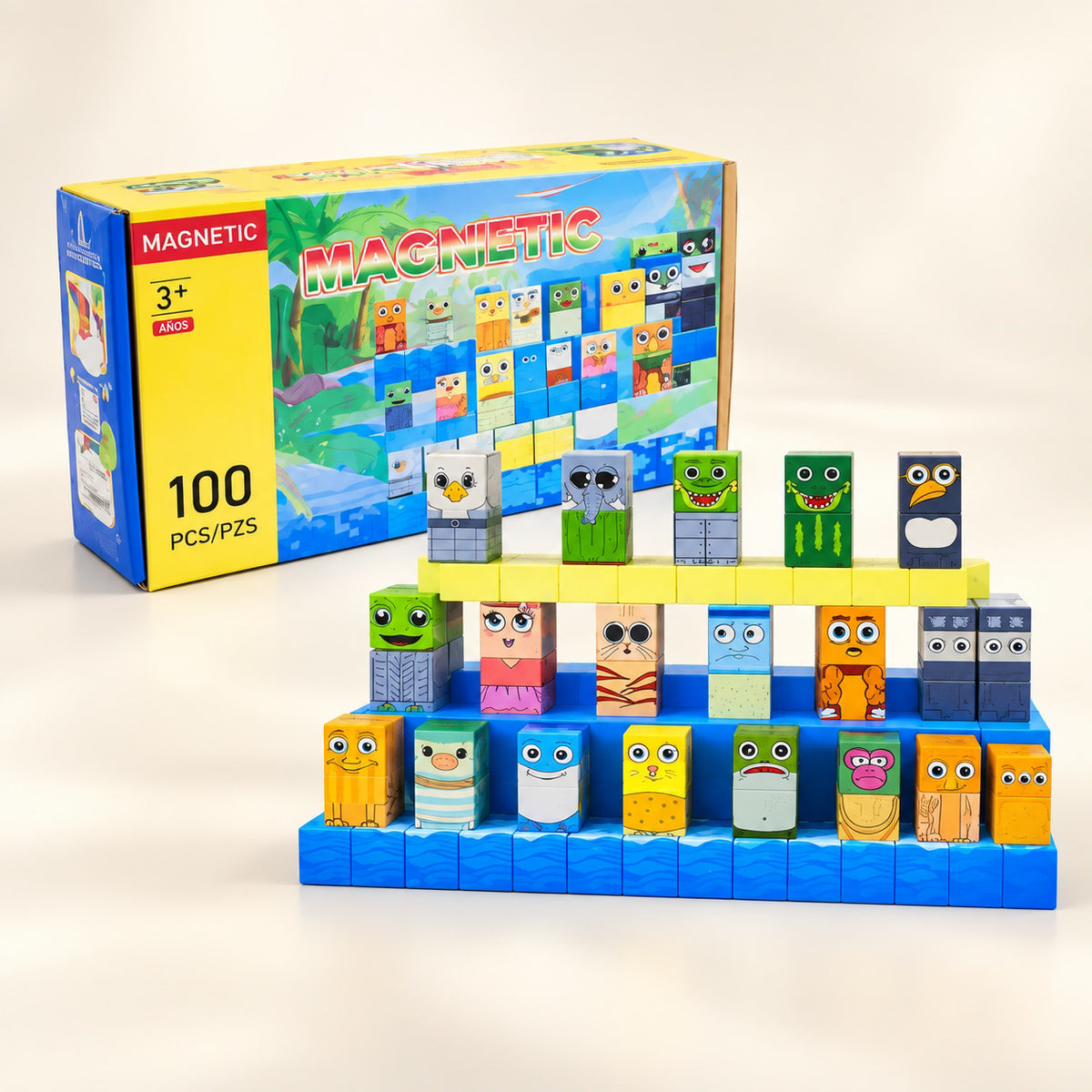 Bloques Imantados Montessori Tralalero